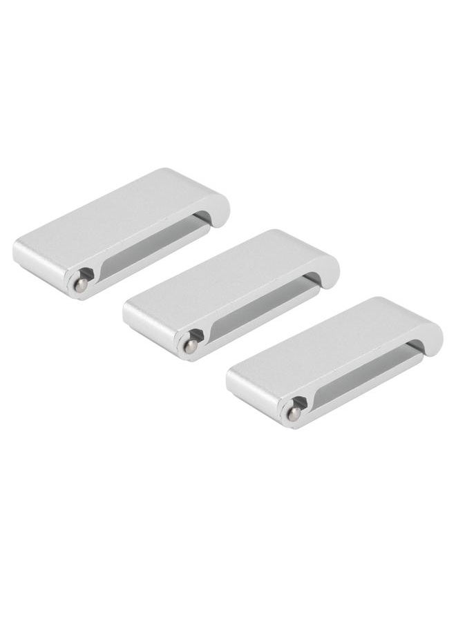 Thoraya 3Pcs Folding Coat Hooks Aluminum Alloy Foldable Wall Hook for Office Bedroom Living Room Dining Room Kitchen Bathroom  - Image 4