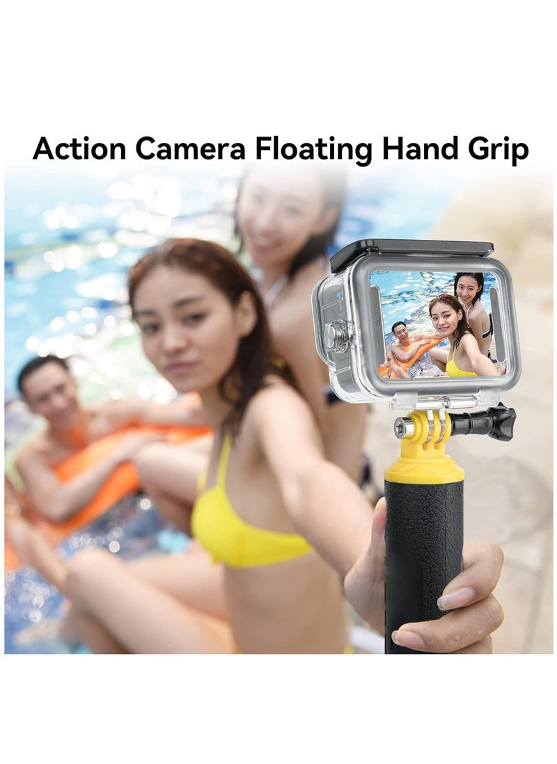 Generic - عصا سيلفي عائمة عالمية لكاميرات GoPro Hero 12/11/10/9/8/7+ وDJI وInsta360 Action - عصا تحت الماء مثالية لركوب الأمواج والغطس والتصوير تحت الماء - Image 1