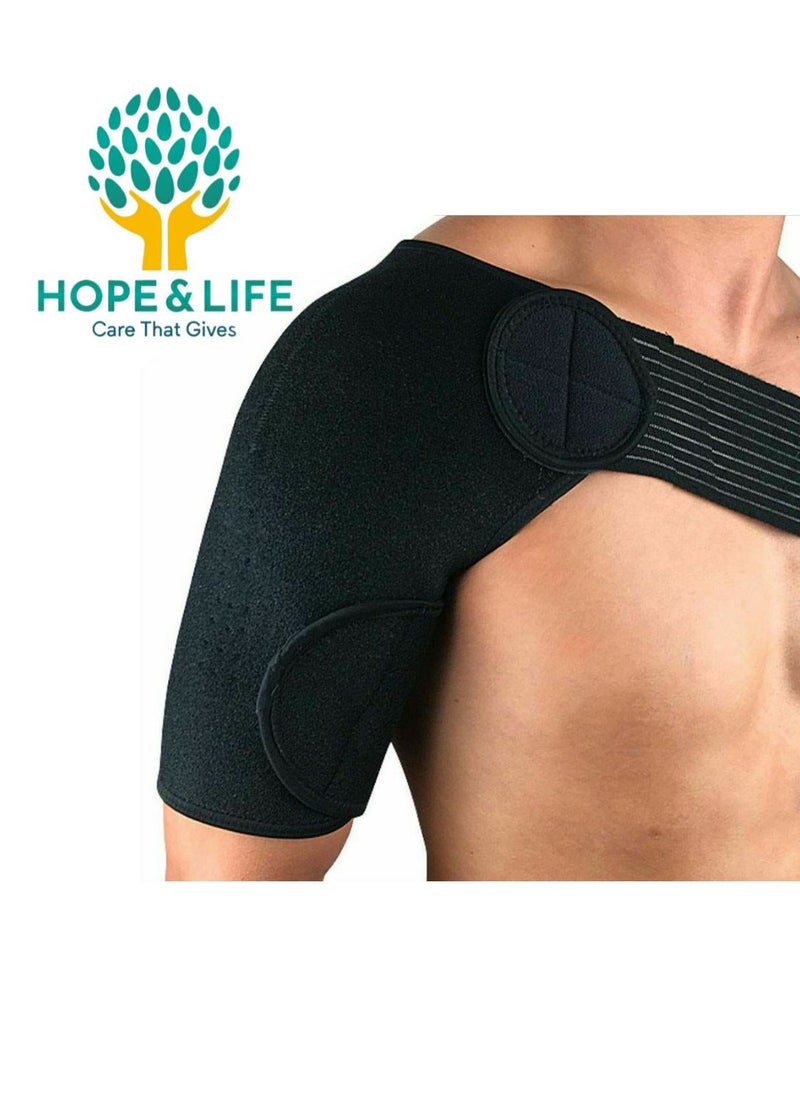 Hope And Life A Corset To Stabilize The Shoulder That Speeds Up The Recovery Process And Protects Against Injuries. Suitable For Athletes - One Size - For Men And Women  - Image 4