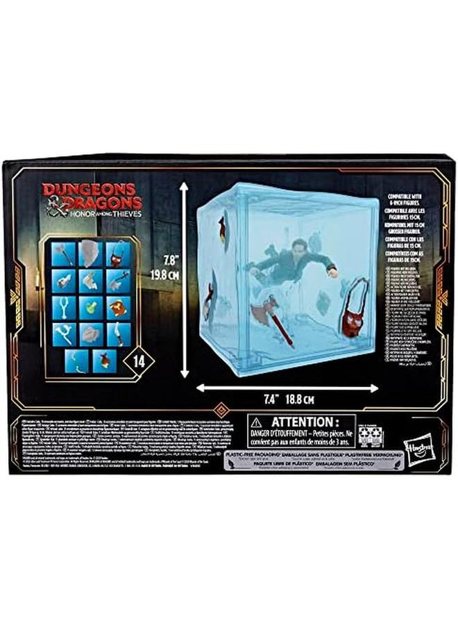 Dungeons & Dragons Honor Among Thieves Golden Archive Gelatinous Cube Collectible Figure Compatible With 6 Inch Scale D And D Action Figures  - Image 2