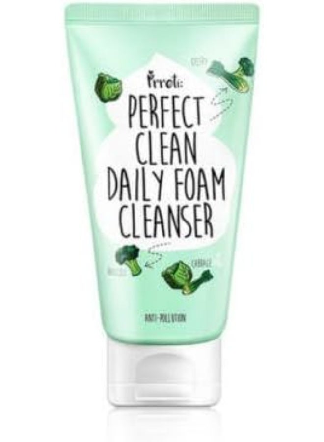 Perfect Clean Daily Foam Cleanser 150G/Tube Best Korea Cosmetic
