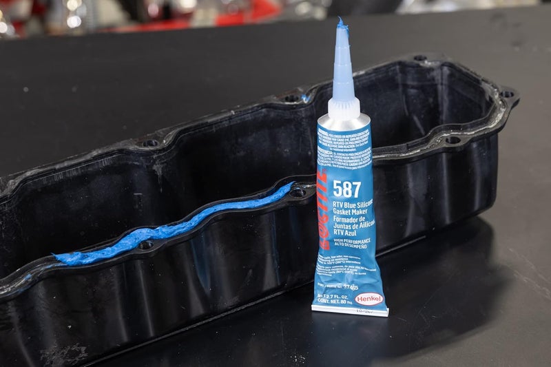 Loctite 37465 Blue RTV Silicone Gasket Maker Hardened processed substance - Image 2