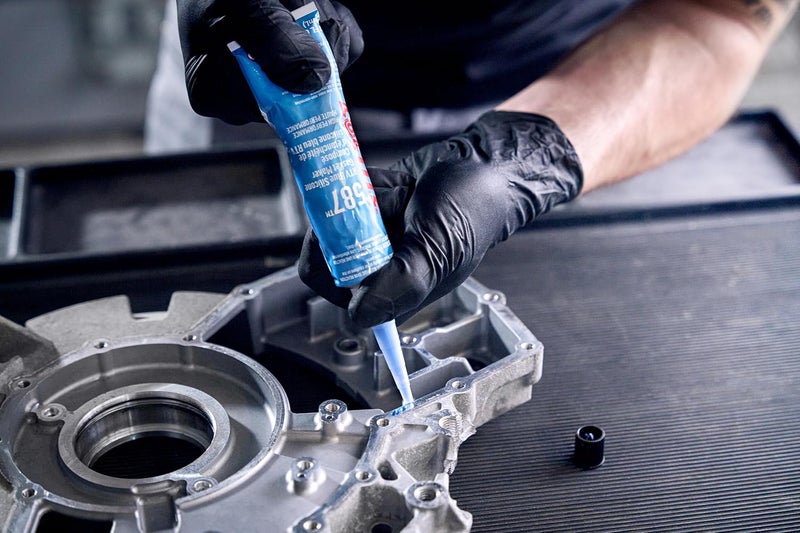 Loctite 37465 Blue RTV Silicone Gasket Maker Hardened processed substance - Image 5