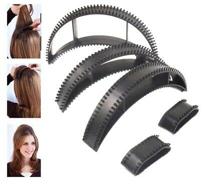 CHANDERKASH Set of 5pcs Bumpit Puff Maker Hair Styling Tool For Girls And Woman Hair Volumizer - Image 3