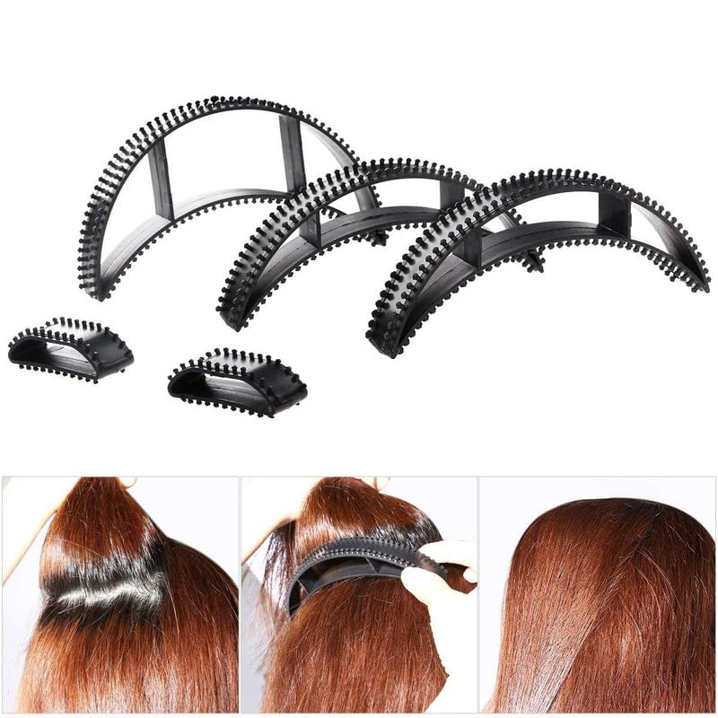 CHANDERKASH Set of 5pcs Bumpit Puff Maker Hair Styling Tool For Girls And Woman Hair Volumizer - Image 2