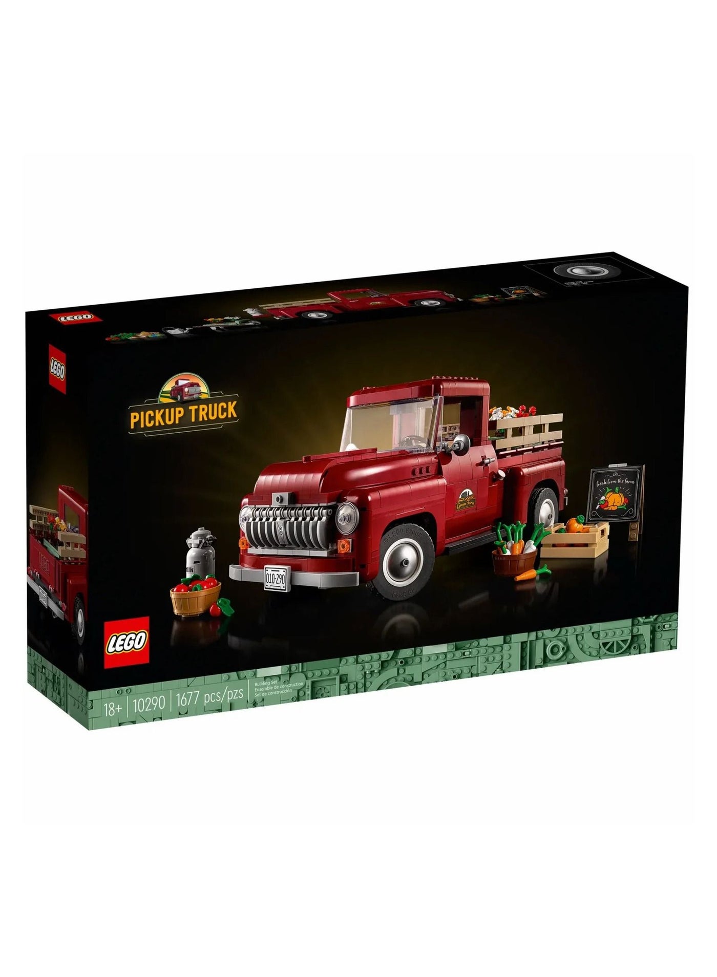 LEGO - Creator Expert Pickup Truck 1677 Pieces - 10290