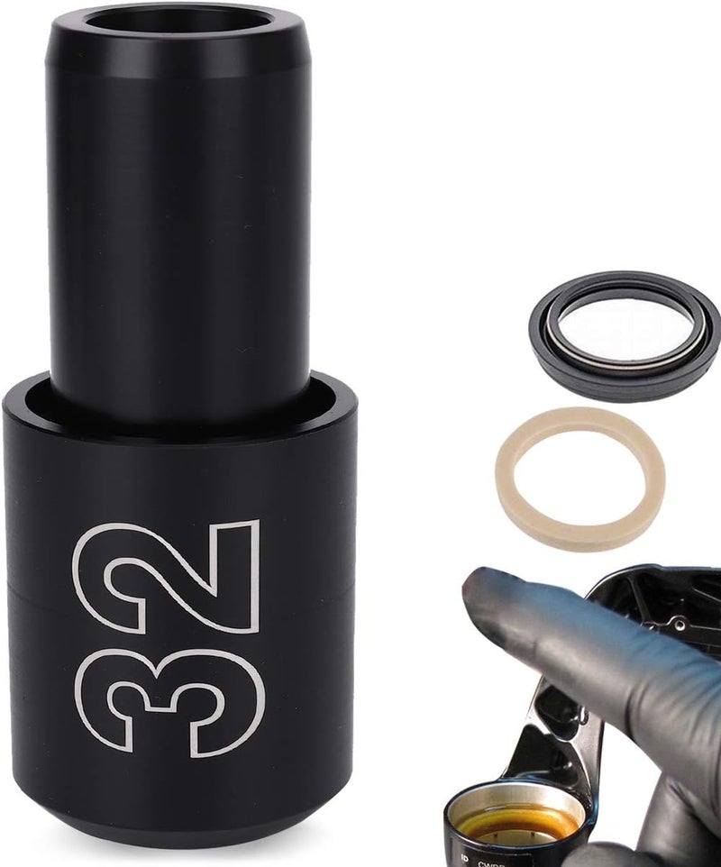 GICB Dust Seal Installation Tool Fork Dust Seal Driver Dust Wiper Installation Tool Guide Compatible for Fox Rockshox Suspension Fork Lower Leg in 30mm 32mm 34mm 35mm 36mm 40mm - Image 1