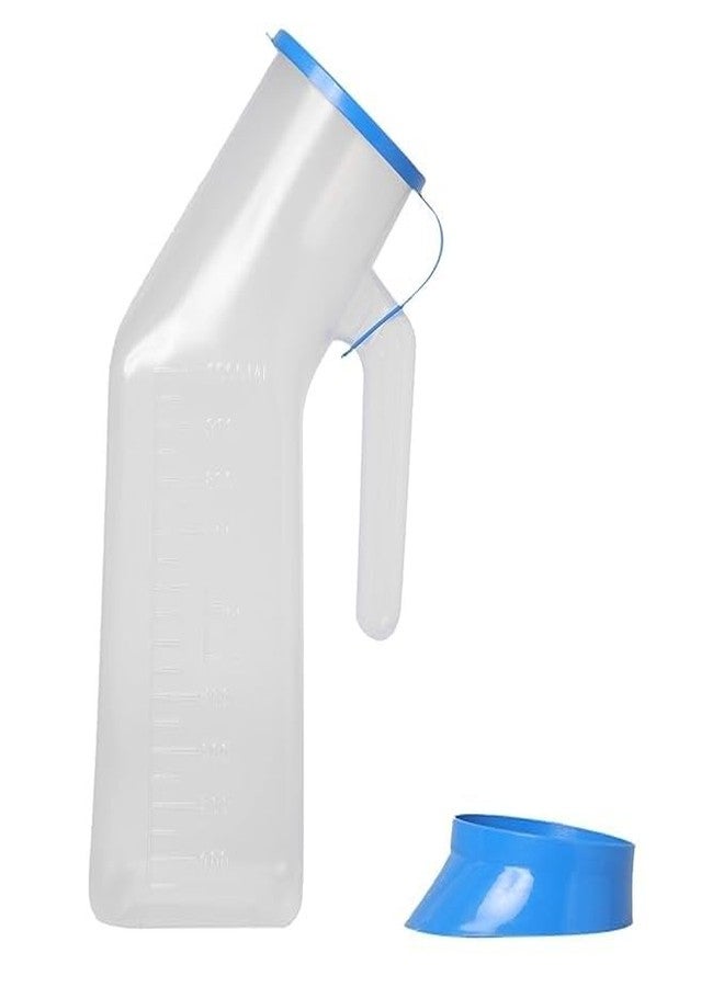 VATS Surgicals Unisex Urinal Bottle - 1000ml Polypropylene Autoclavable Urine Container | Reusable, Durable & Hygienic | Ideal for Bedridden Patients, Elderly, Travel - Pack of 1 - Image 1