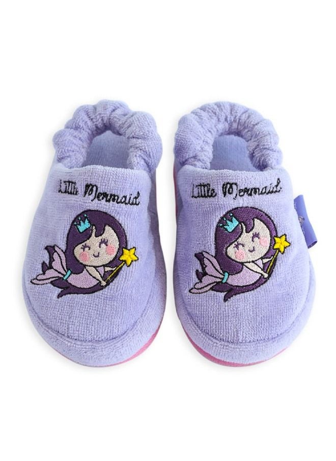 Milk & Moo - Milk&Moo Kids House Slippers Little Mermaid - Image 1