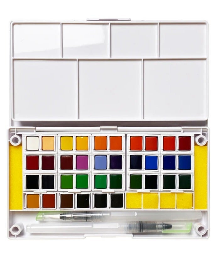 Superior Pack Of 36 Watercolour Colours - 1 Pcs - Image 2