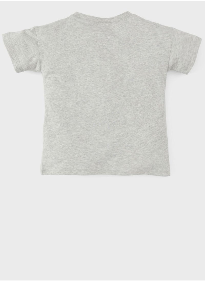 DeFacto - Baby Boy Crew Neck Printed Short Sleeve T-Shirt - Image 1