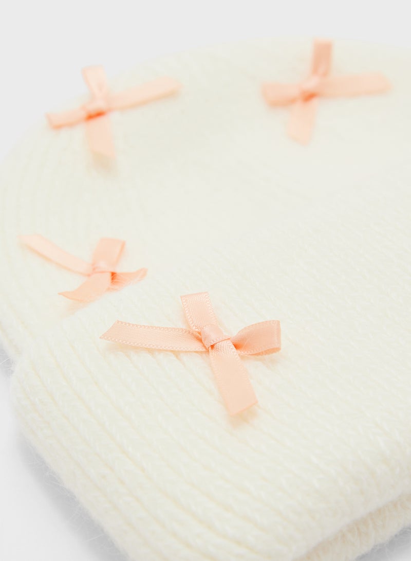 Ginger Bow Winter Beanie - Image 3