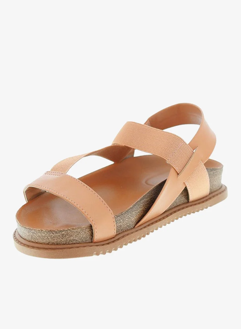Beira Rio Nude Sandals for Women with Back Strap – Stylish & Supportive sling Back Ladies Sandals for Women | Best Price UAE