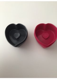 Anthracite + Red Mini Silicone Heart Cake Muffin Mold 12 Pieces - pzsku/Z4A23255952E99F6E0AD4Z/45/_/1728061835/2c92c208-928c-40d9-8e65-fa3f6a4c8fec