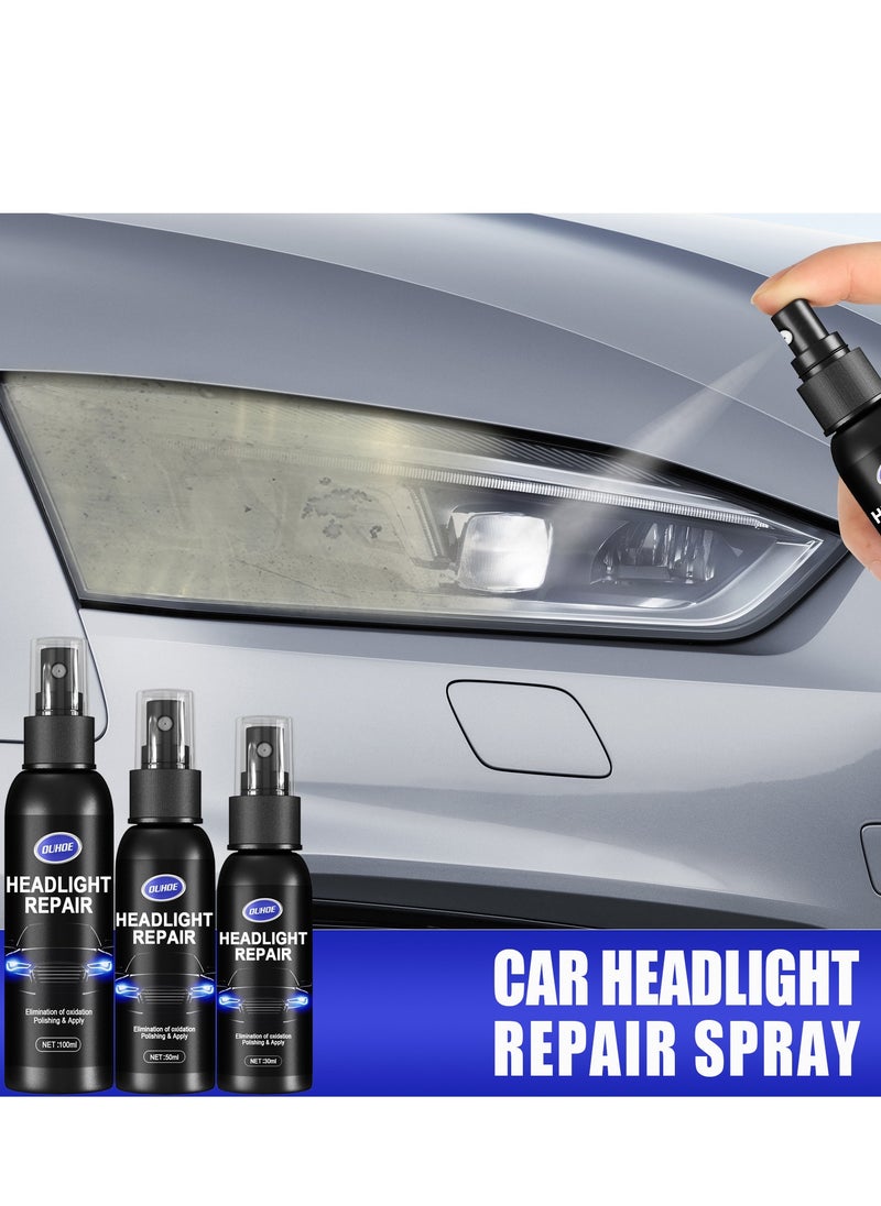 OUHOE Cleaning Spray For Car Head Light Repair And Clean 100 Ml  - Image 3