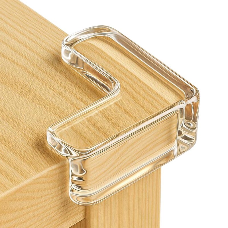 Gudui 32 Pack Corner Guards Corner Protectors Baby Proof Furniture Corners & Edges Safety Bumpers, Table Corner Protectors for Furniture Baby Safety Sharp Corner Covers, Clear - Image 1