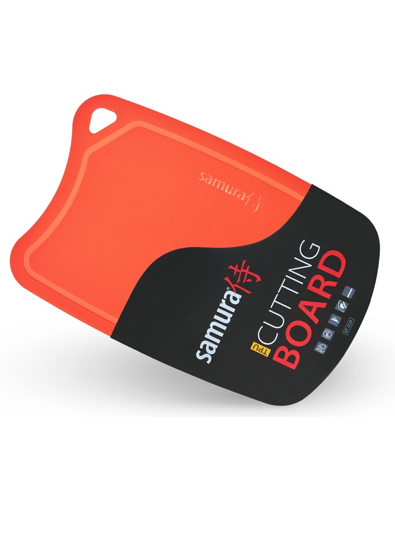 Samura Thermoplastic Cutting Board | Red | Polyurethane | Safe for Knives | Blade Friendly | Durable - Image 2