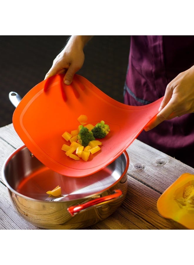 Samura Thermoplastic Cutting Board | Red | Polyurethane | Safe for Knives | Blade Friendly | Durable - Image 3
