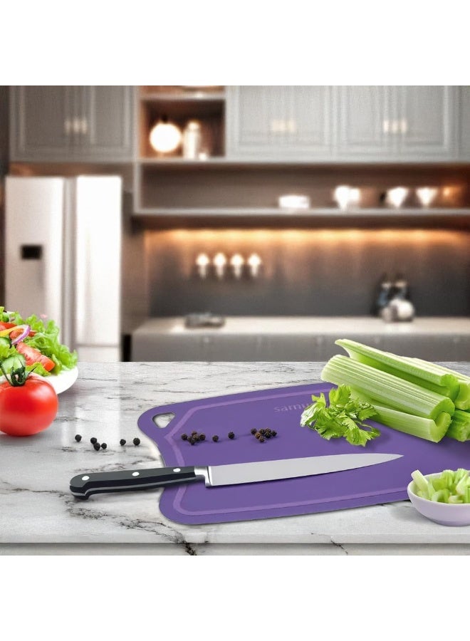 Samura Thermoplastic Cutting Board | Red | Polyurethane | Safe for Knives | Blade Friendly | Durable - Image 4