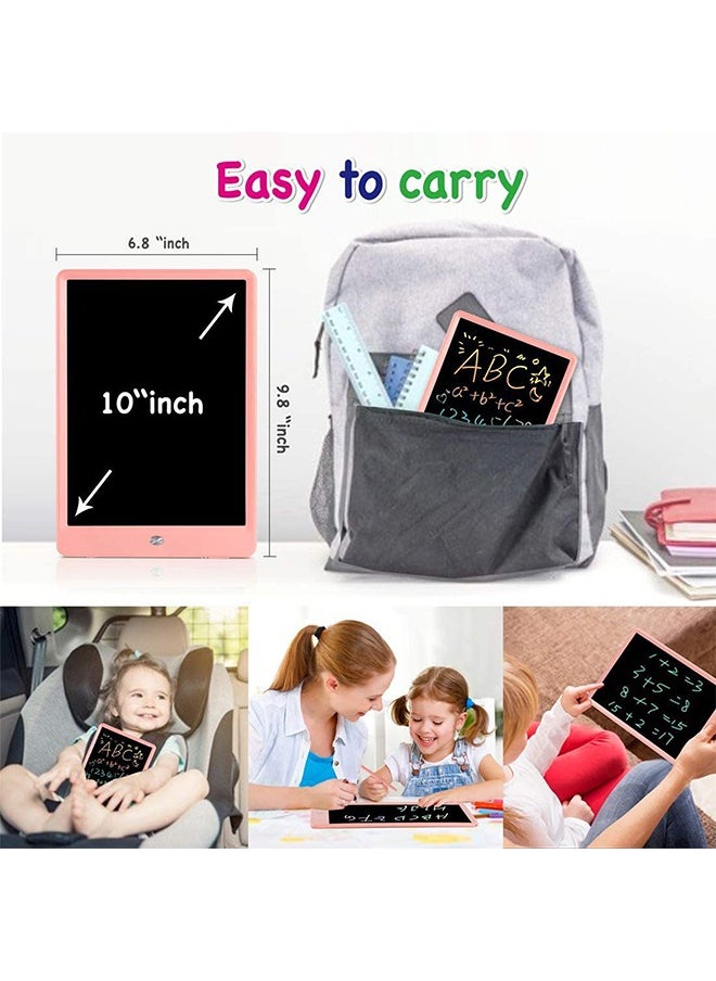 Generic LCD Writing Tablet Erasable Reusable Electronic Drawing Pads 10 Inch Drawing Tablet Kids Tablets Doodle Board Electronic Drawing Board for Adults and Kids Ages 3+  - Image 2