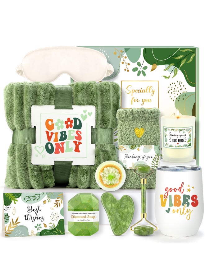 CHESACE Self Care Gifts for Women Get Well Soon Gift Baskets for Women Thinking of You Gifts for Women Spa Gift Baskets for Women Self Care Kit for Women Relaxation Gifts Box for Women Care Package for Women - Image 2