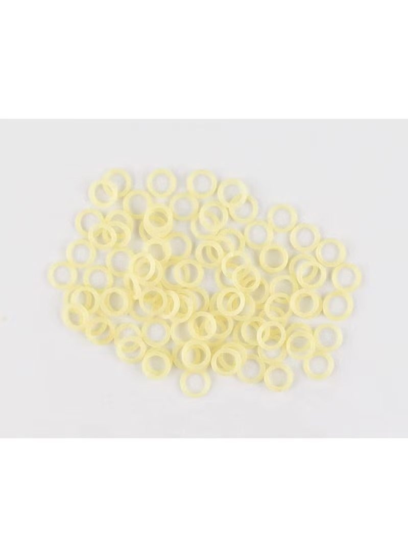Generic 500pcs Orthodontic Elastic Bungee Bands, 3.5oz Heavy Duty Rubber Dental Leashes, Braces Elastic Pads (3/16 Inch, 4.7mm)  - Image 3