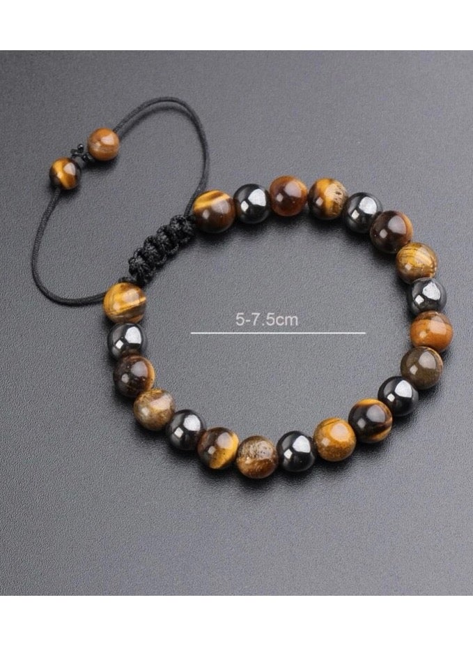 JewelryLand Bracelet For Men Made Of Beads - Image 3