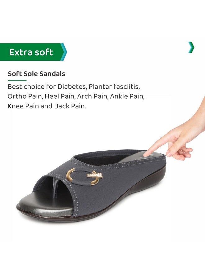 ORTHO JOY Fancy doctor slippers | Soft slipper for women | Comfortable footwear for women stylish - Image 5