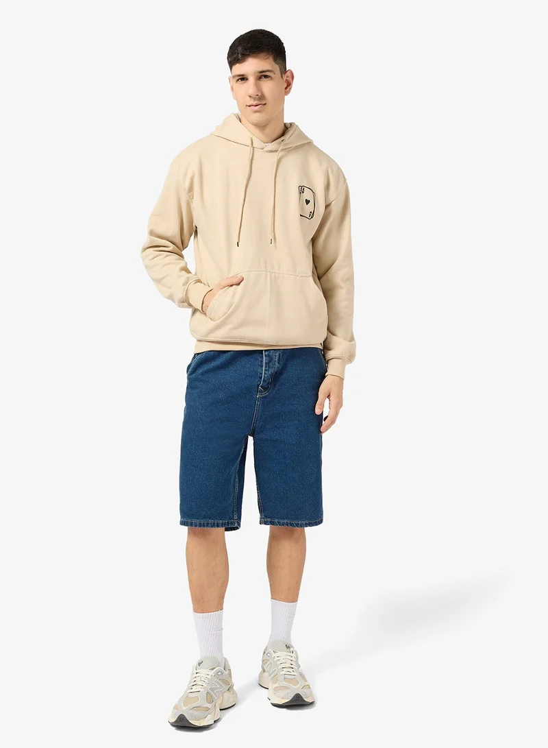 Seventy Five Basics  Regular Fit Hoodie for Men | Best Price UAE