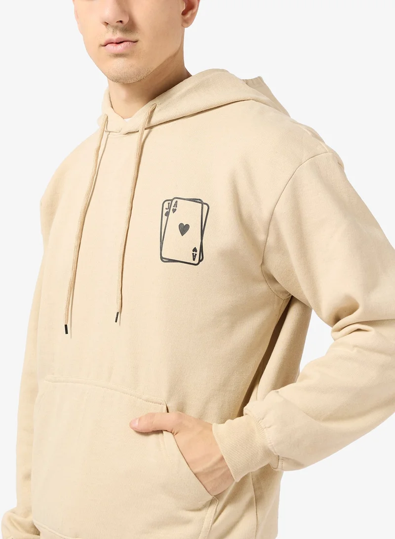 Seventy Five Basics  Regular Fit Hoodie for Men | Best Price UAE