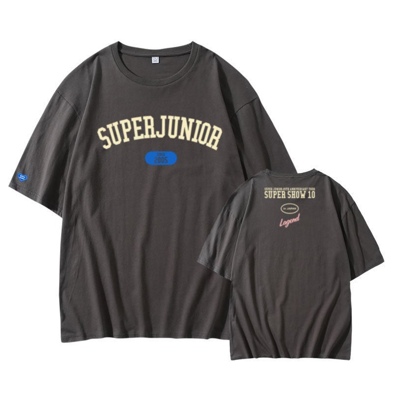 SuperJunior Unisex Short Sleeve Stylish Top TShirt cotton Tee for Girls Women - Image 1
