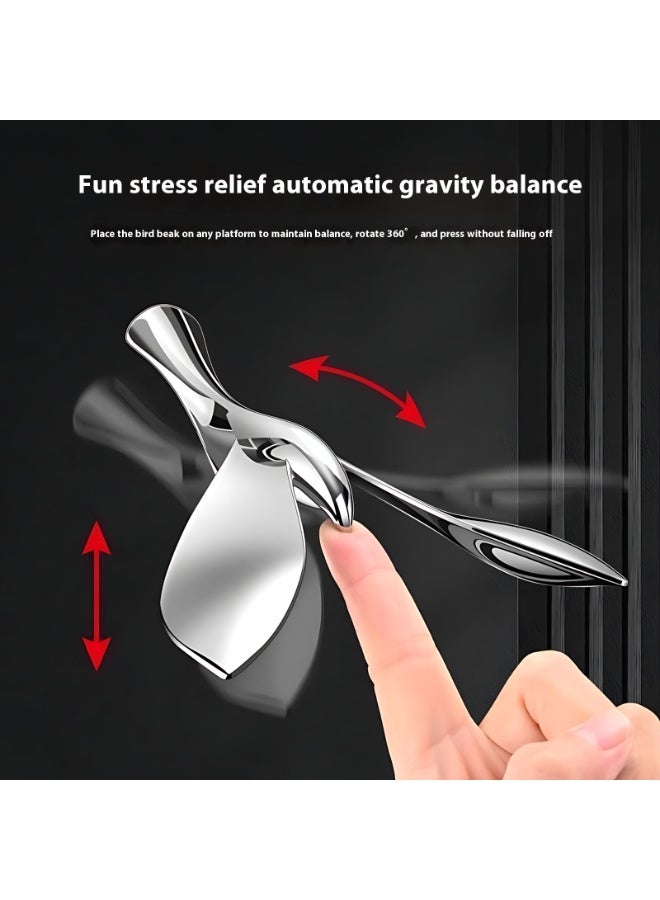 Sunspire Creative Zinc - Alloy Flying Bird Balance Desktop Ornament - Image 2
