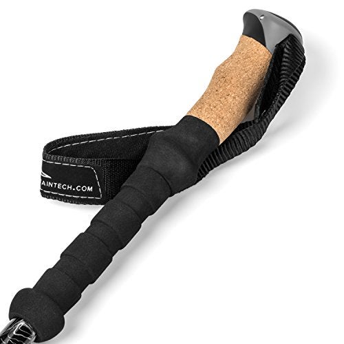 Cascade Mountain Tech Lightweight Aircraft-Grade Aluminum Trekking Poles with Extended Down Grip Plus Tip Kit, 2 Count (Pack of 1) - Image 5