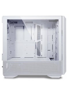 LIAN LI Lancool III Mesh RGB E-ATX Mid Tower Modular Chassis, 8 Expansion Slots, Tempered Glass Panel, Up To 360mm Fan Support, Equipped With 4x 140 PWM Fans, USB Type C, White | G99.LAN3RW.00  - Image 3