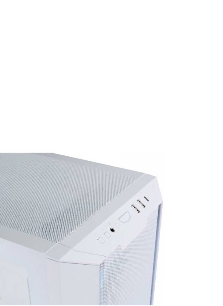 LIAN LI - Lancool III Mesh RGB E-ATX Mid Tower Modular Chassis, 8 Expansion Slots, Tempered Glass Panel, Up To 360mm Fan Support, Equipped With 4x 140 PWM Fans, USB Type C, White | G99.LAN3RW.00 - Image 1