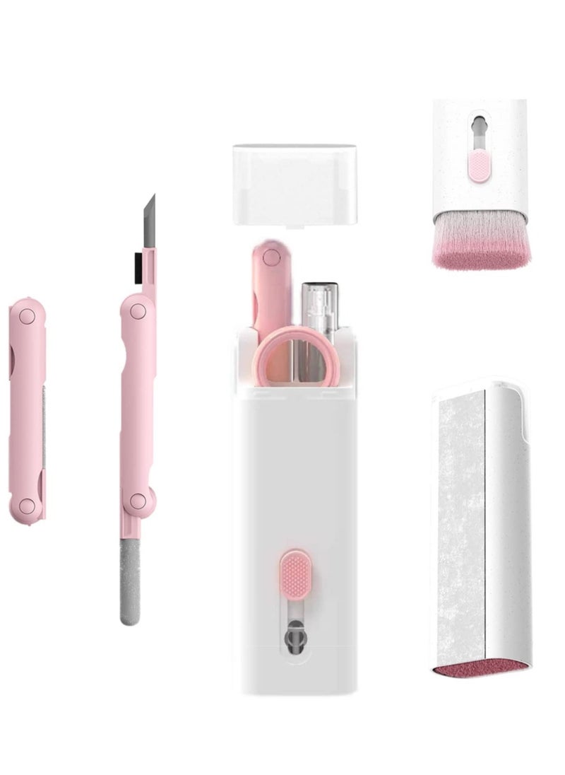 ELTRAZONE - 7 in 1 Keyboard Cleaner Set, Computer MacBook Earphone Cleaning Kit, Tablet and Screen Dust Brush Including Soft Sweep, Swipe - Image 1