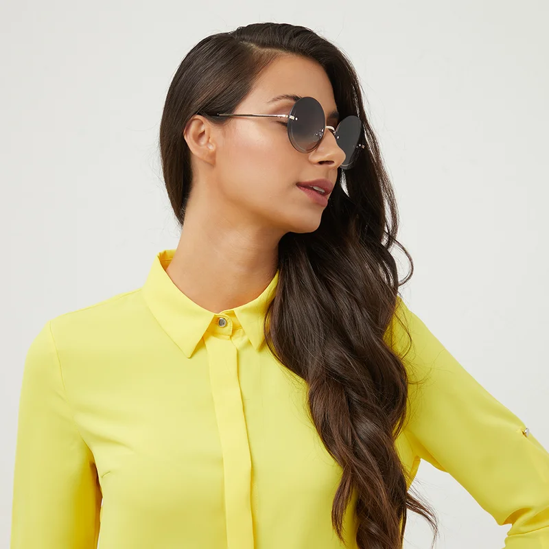 Blackout Women's BlackOut COACHELLA By Eyewa -Women Sunglasses -Round Sunglasses