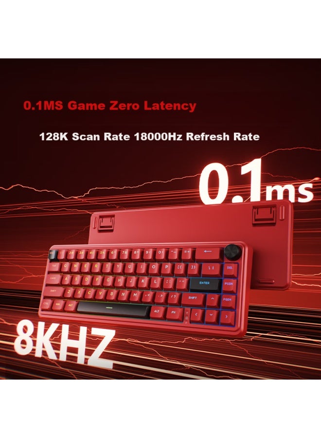 Ausdom Zeus68 Magnetic Axis Keyboard Rt E-sports Gaming Customized Mechanical Keyboard With K Wired Unfettered Contract Da Wa Chi Sun Ace - Zeus68 Kaihua Star Magnetic Axis - Image 3