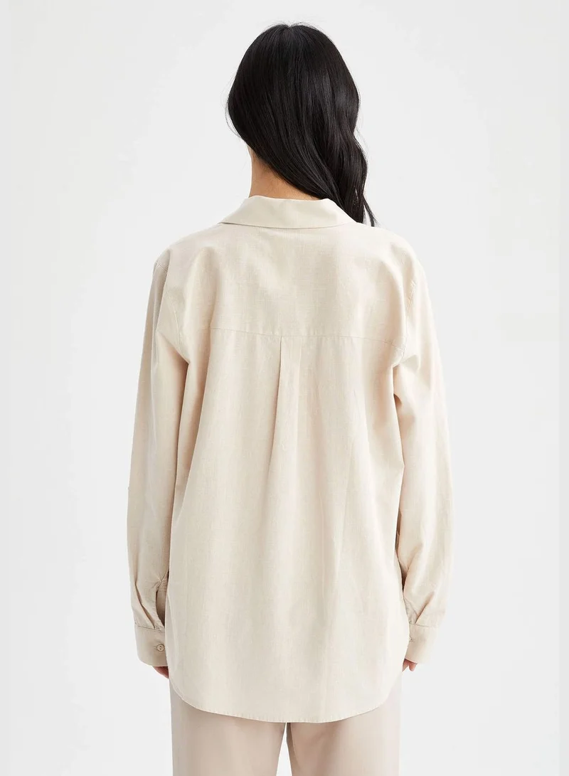 DeFacto Regular Fit Long Sleeve Shirt