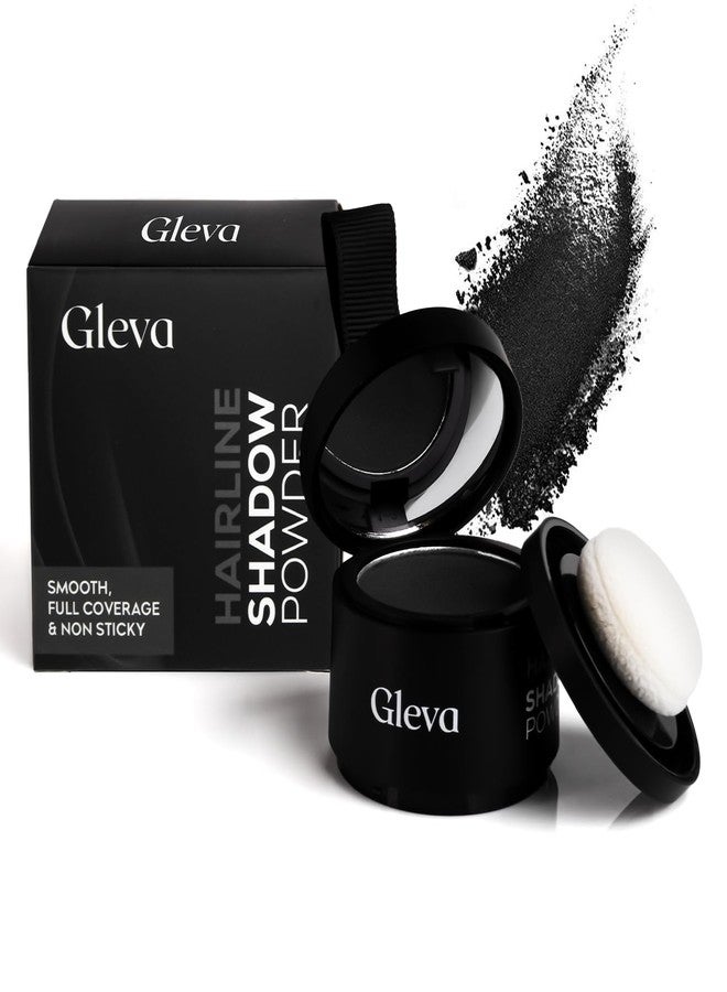 Gleva Hairline Powder Instantly Conceals Hair Root Touch Up Hair Powder, Hair Toppers for Women & Men, Hair Fibers for Thinning Hair Non Sticky, Root Cover Up, Stain-Proof Long Lasting. - Image 1