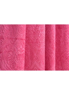 Homefab India Homefab India 2 Piece Velvet Door Curtains - 7 feet, Pink  - Image 5