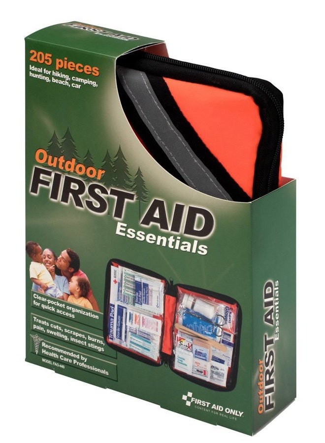 First Aid Only FAO-440 Outdoor First Aid Kit, Soft Case, 205-Piece Kit - Image 2