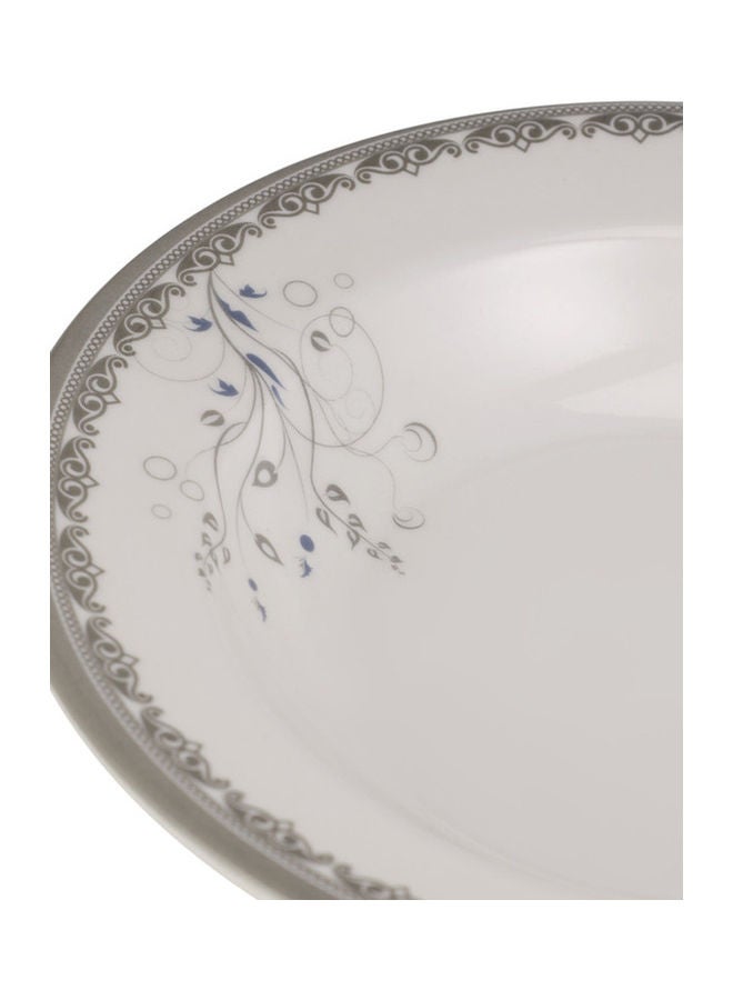 Royalford Melamineware Deep Plate, 8" Serving Plate, RF10602 | Round Plate with Elegant Floral Design | Ideal for Dinner, Lunch, Breakfast, Parties & More 8inch - Image 4
