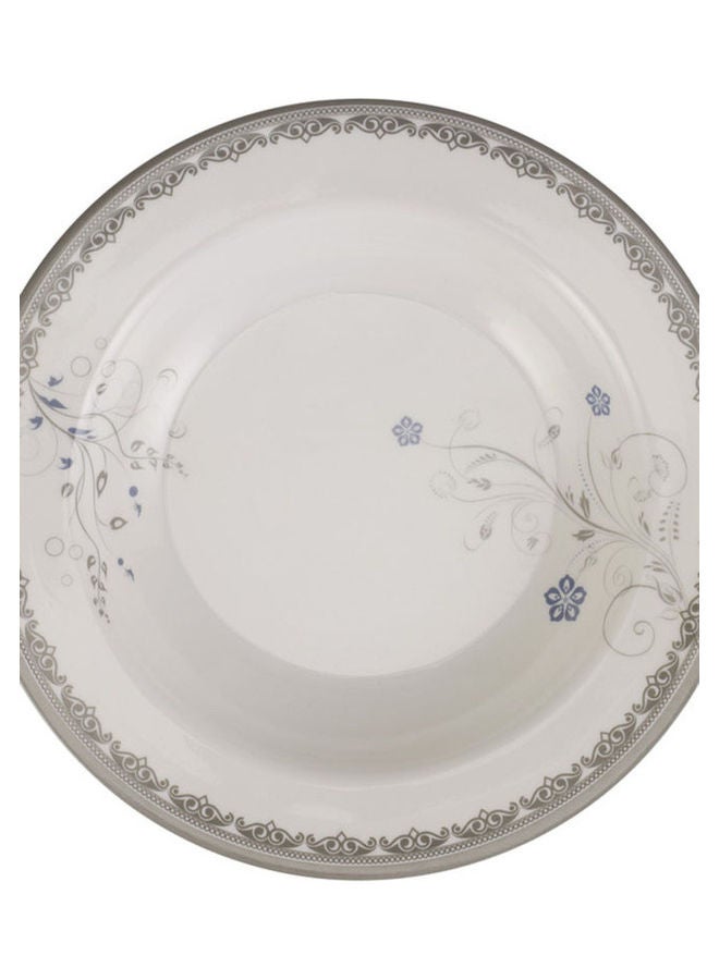 Royalford Melamineware Deep Plate, 8" Serving Plate, RF10602 | Round Plate with Elegant Floral Design | Ideal for Dinner, Lunch, Breakfast, Parties & More 8inch - Image 3