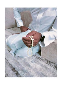 Generic Luxurious rosary with Turkish Trabzona  With a gift box, suitable for placing a rosary or a pen inside  - Image 4