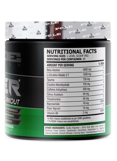POLE NUTRITION Teazer Explosive Pre-Workout Green Apple Food Supplement 30 Servings  - Image 2