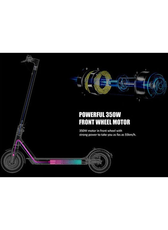 MYTOYS MT440 High Speed Foldable Electric 3 Speed Modes Scooter With Colorful LED Lights App Control, Lighting Standing Pad, Quick Easy Folding 45km/h Speed 25km Range 350W Motor 7800mah High Capacity Battery 109x14x52cm - Image 5
