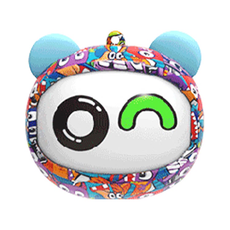 Rotating Face-Changing Headset: 3 Unique Facial Shapes, Sliding Earphone Cover - Comfortable Long-Term Wearing Bluetooth Wireless Headset for Daily Use, Music Lovers - Image 5