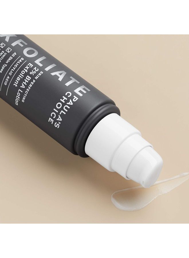 PAULA'S CHOICE SKIN PERFECTING 2% BHA Lotion Salicylic Acid Exfoliant, 3.3 Ounce Bottle Facial Exfoliator for Blackheads, Enlarged Pores, Wrinkles & Fine Lines - Image 2
