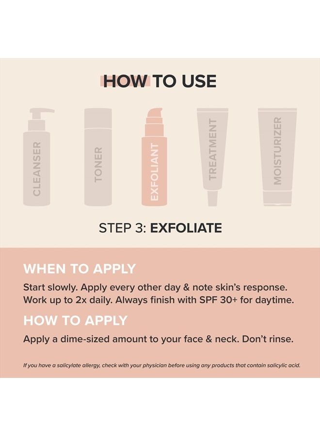 PAULA'S CHOICE SKIN PERFECTING 2% BHA Lotion Salicylic Acid Exfoliant, 3.3 Ounce Bottle Facial Exfoliator for Blackheads, Enlarged Pores, Wrinkles & Fine Lines - Image 5